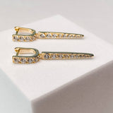 Luxe Arc Drop Earrings
