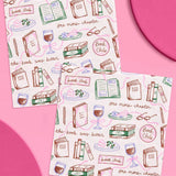 Book Club Napkins | Reading Party, Literary, Bookish