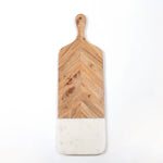 Marble & Wood Serving Board