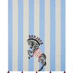 Zebra Bonjour With Tassels Kitchen Towel