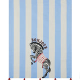 Zebra Bonjour With Tassels Kitchen Towel