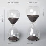 403 - Black Sand Glass Timer