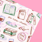 Book Club Napkins | Reading Party, Literary, Bookish