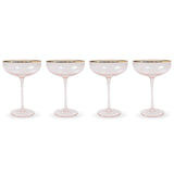 Light Pink Coupe Glass