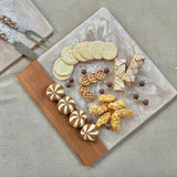 Ivory Resin & Wood Cheese Board