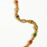 Alba Colored Cubic Zirconia Necklace, Bracelet