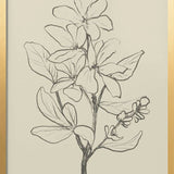 "Floral 1" Framed Print Wall Art