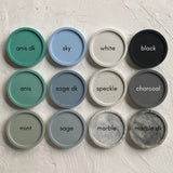 Concrete candle holder Unda