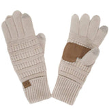 Knitted Touch Screen Compatible Gloves