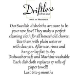 Christmas Lights Swedish Dishcloth - Christmas Decor