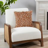 Deer Spot Goat Fur Pillow