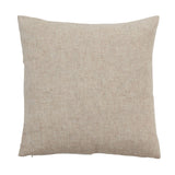 Velvet Throw Pillow With Geometric Design