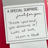 Graduation Waterfall Gift Card Holder