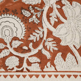 Set of 4 Amber Hand Block Printed Placemats| Gift for her