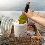 Kendal White Marble Utensil Crock