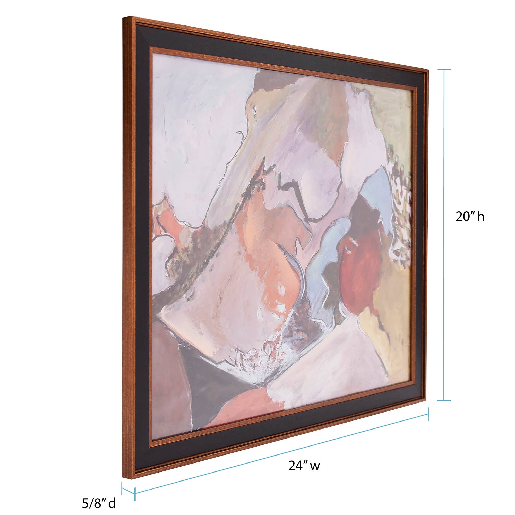 Mid Century Sectional Wall Art