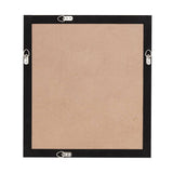 Natural Agate Double Mat Shadow Box Wall Decor, Off-White