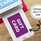 Graduation Waterfall Gift Card Holder