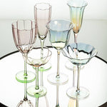 Iris Tulip Coupe Glass-6.5"H(13oz)