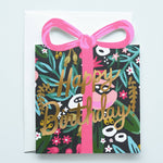 Present Die Cut Card
