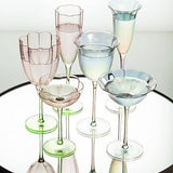 Iris Tulip Coupe Glass-6.5"H(13oz)