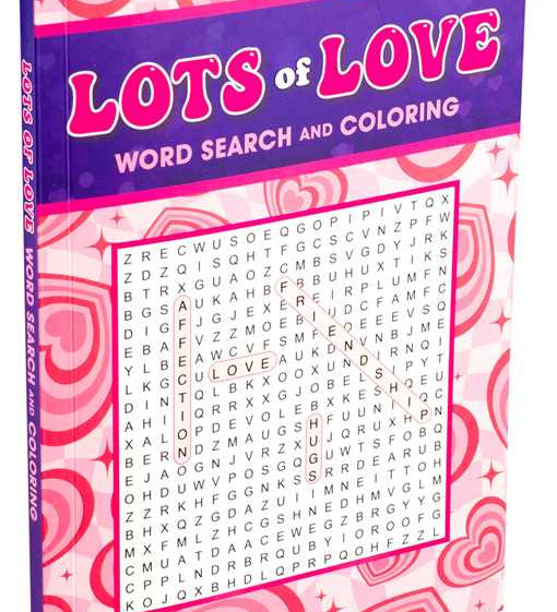 Lots of Love Word Search and Coloring by Editors of Thunder Bay Press