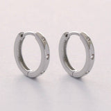 Huggie hoop earrings minimalist, simple jewelry