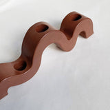 Concrete candle holder Unda