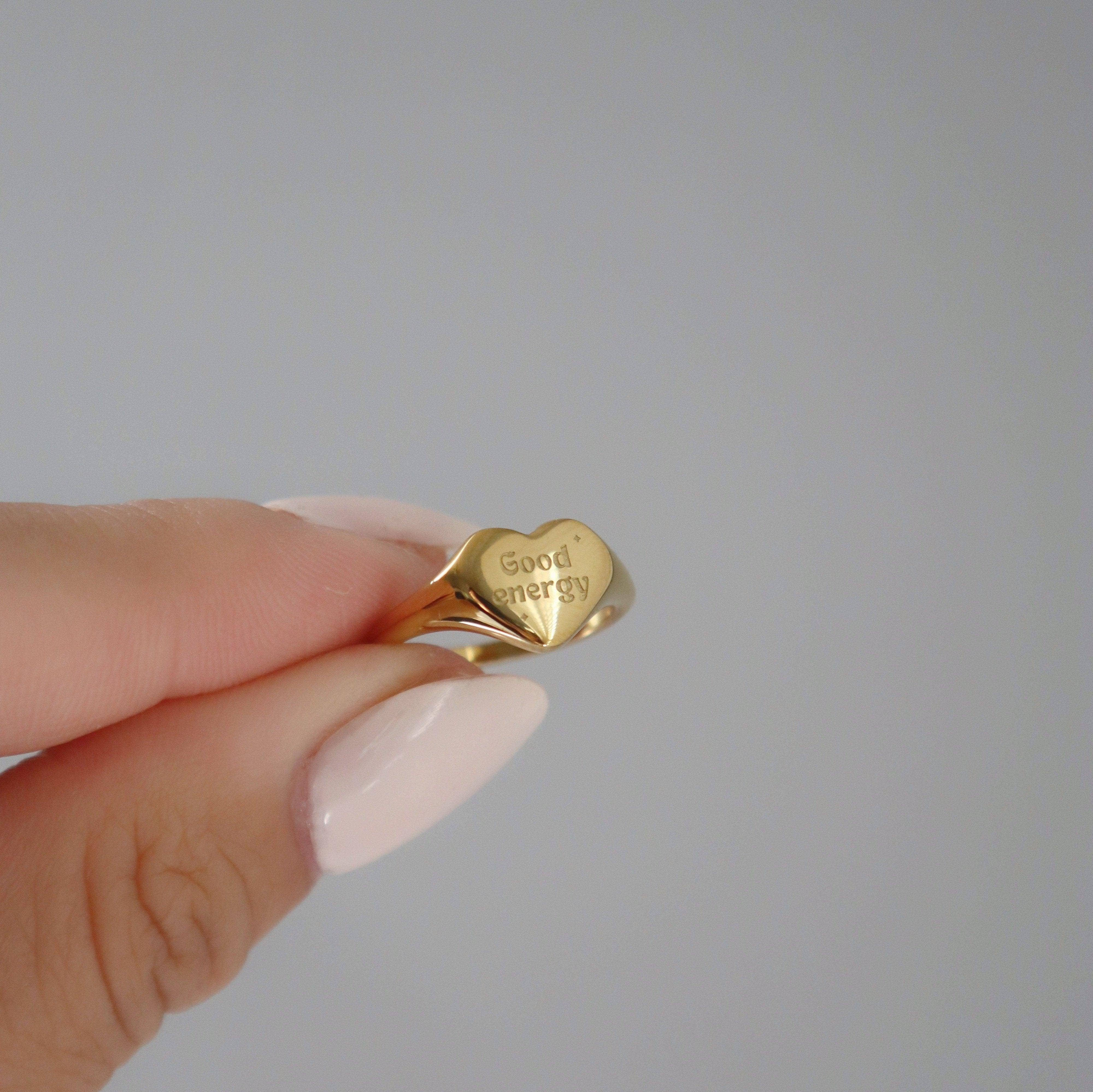 Good Energy Heart Ring