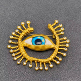 Evil Eye Brooch