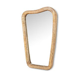 Large Freeform Rectangle Mirror-20"H