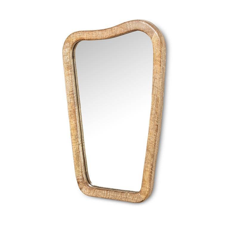 Large Freeform Rectangle Mirror-20"H