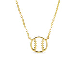 Baseball / Softball Petite Sports Necklace