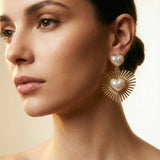 Radiant Heart Earrings