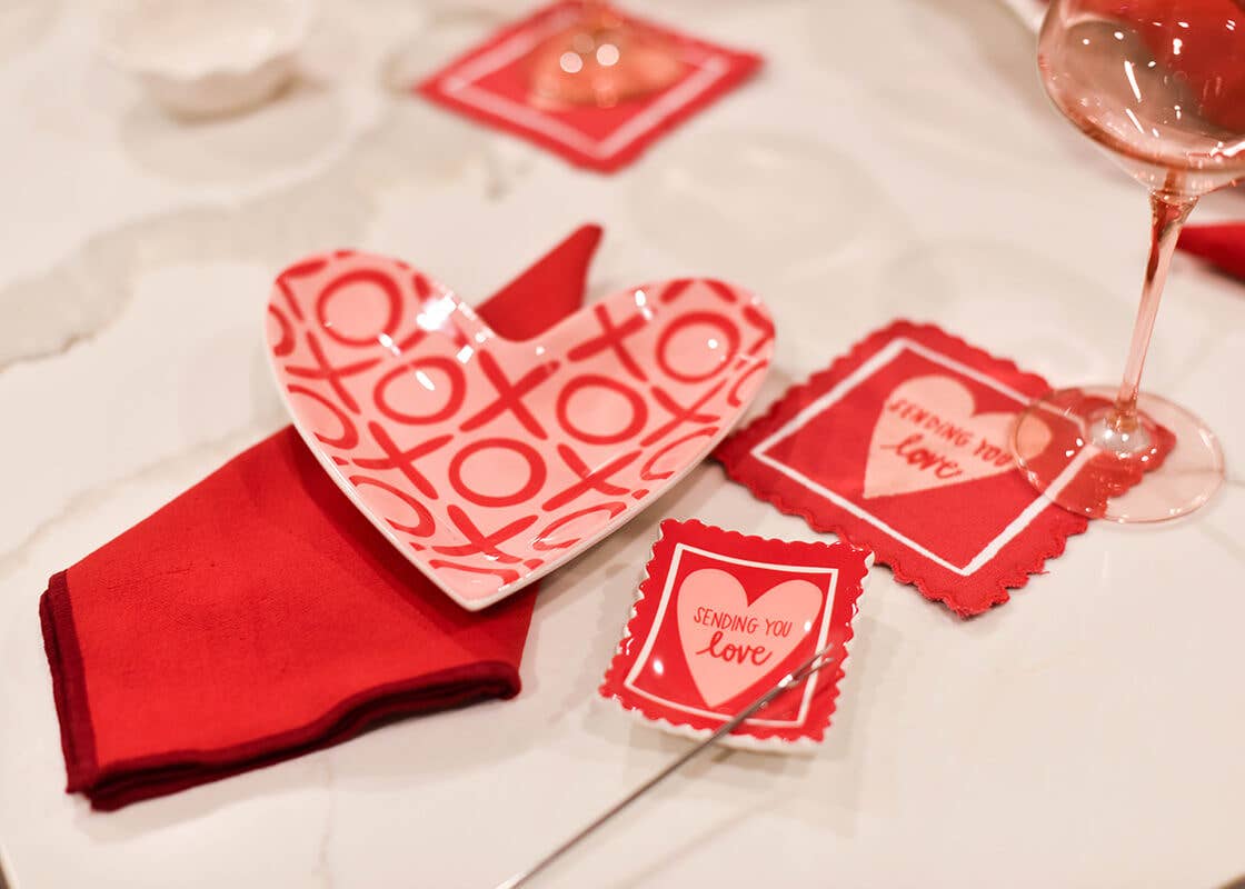 Stamp of Love Trinket Dish