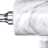 Marble Rolling Pin, White, 2.5" x 17.5" x 3"