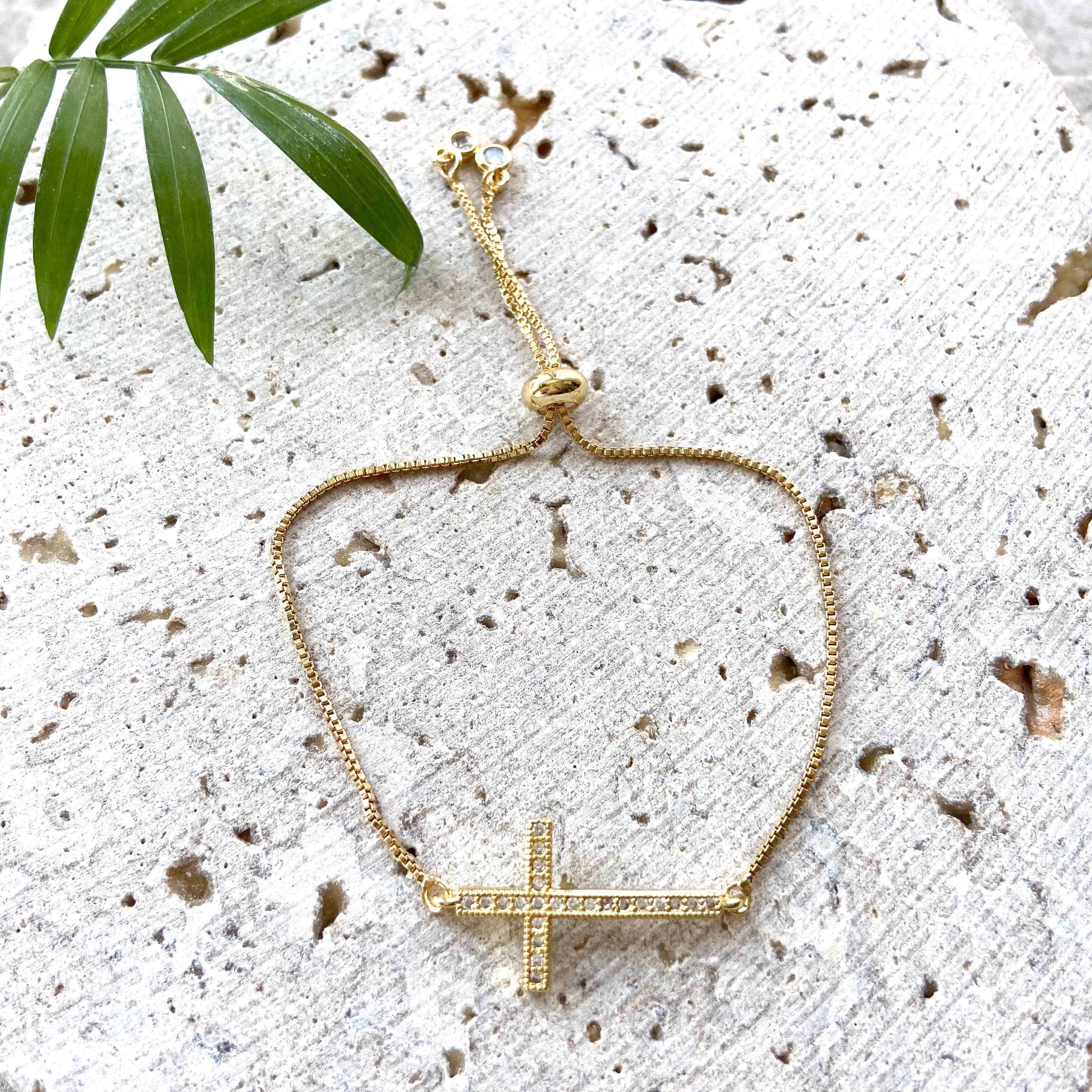 Cross bracelet religious jewelry bible gift shop Jesus