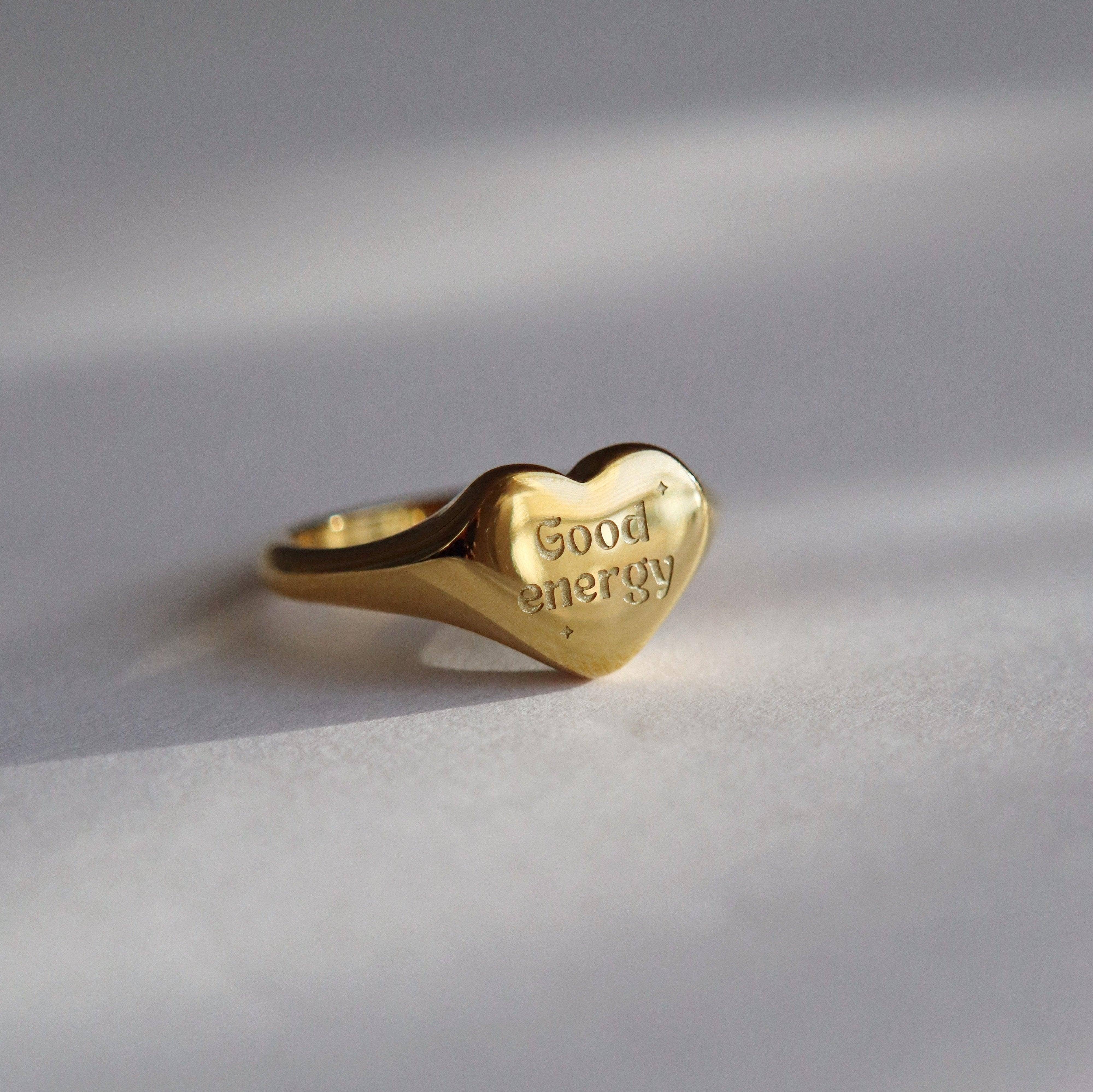 Good Energy Heart Ring