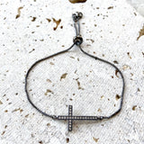 Cross bracelet religious jewelry bible gift shop Jesus