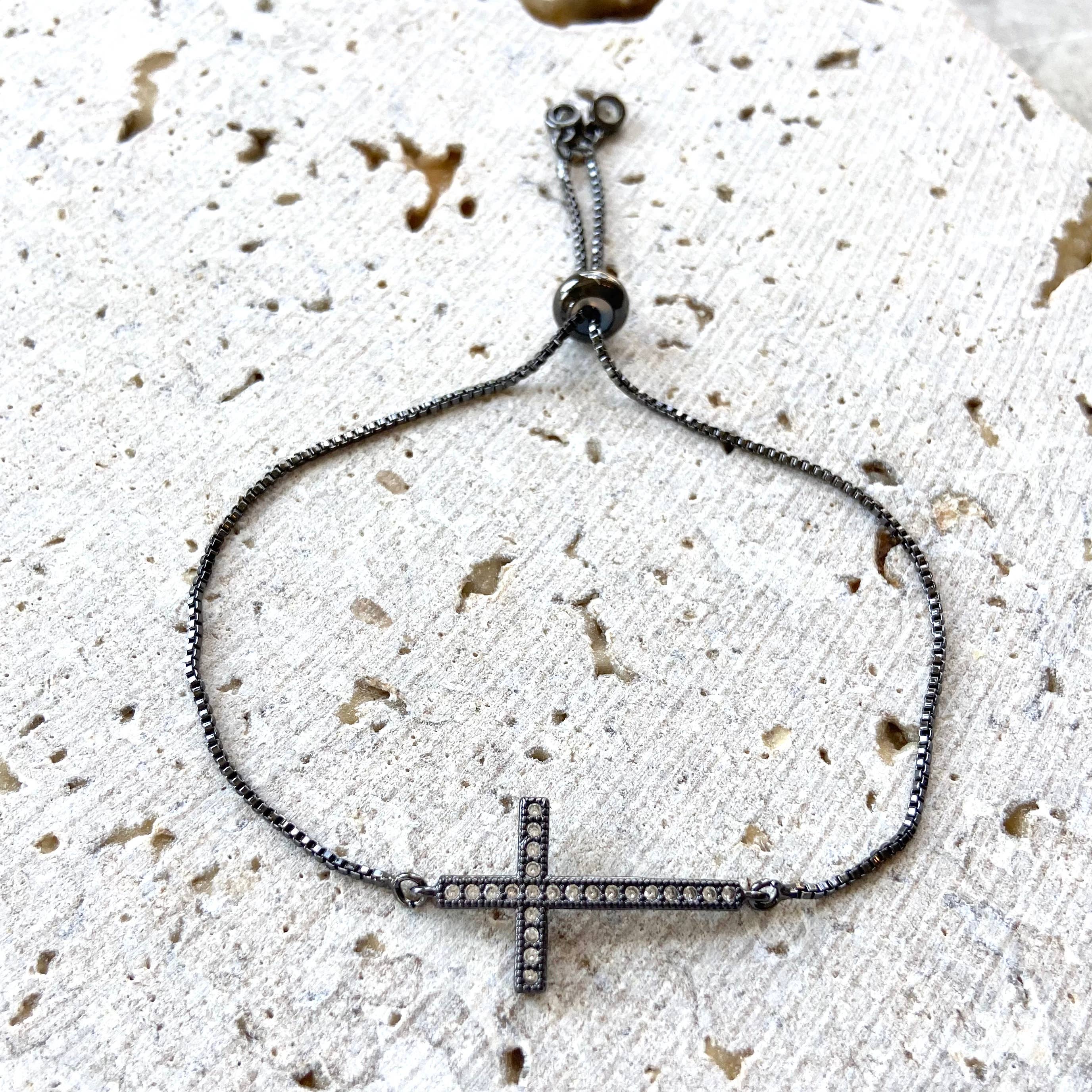 Cross bracelet religious jewelry bible gift shop Jesus