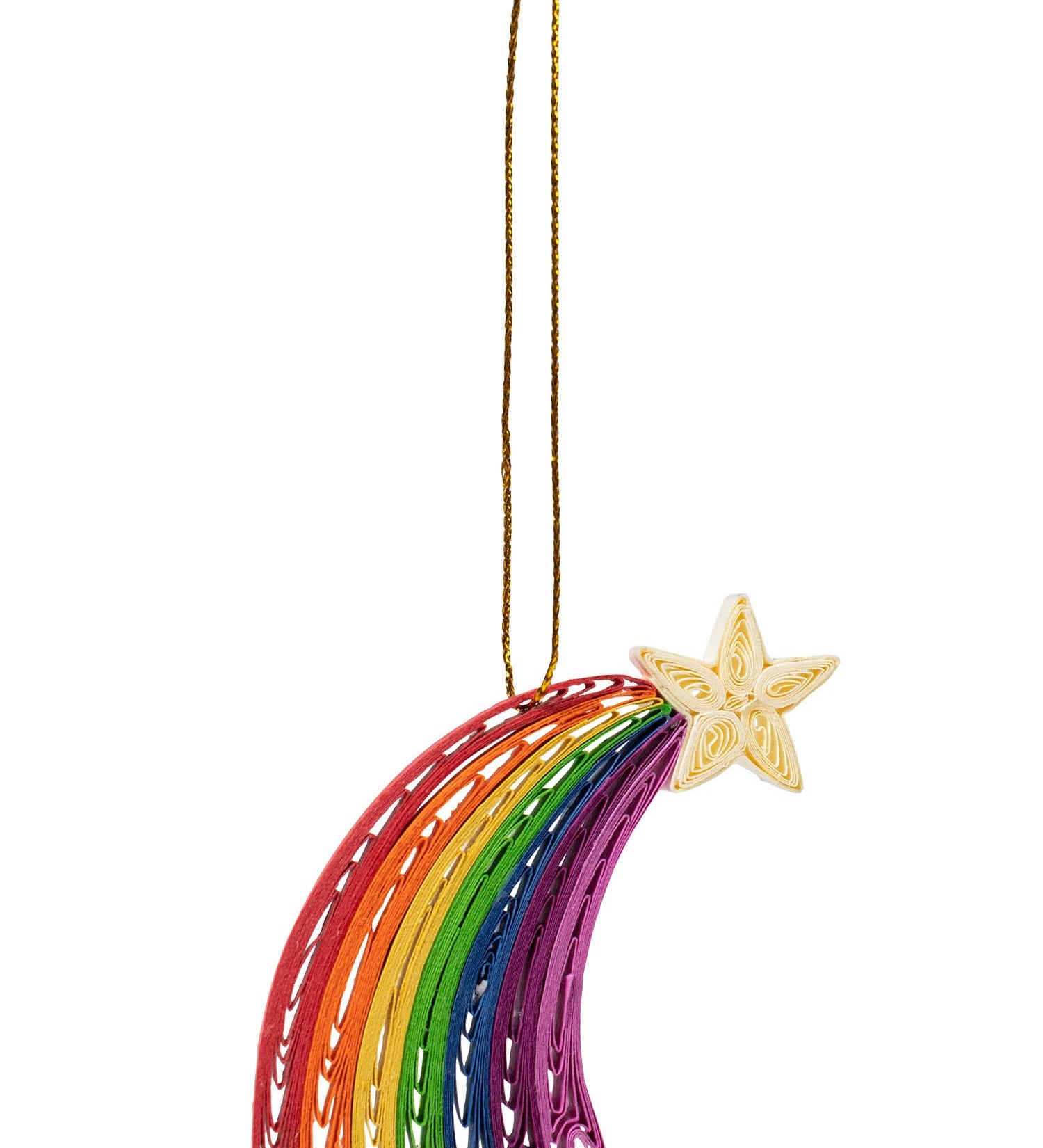 Quill Rainbow Ornament