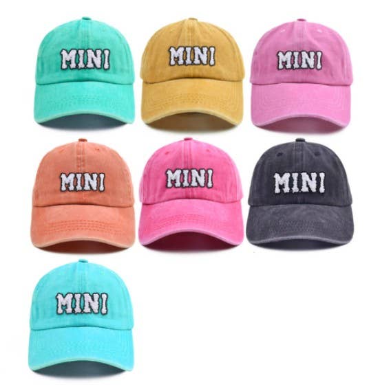 Mommy Me Mama Mini Baseball Cap Hat Sets-sale