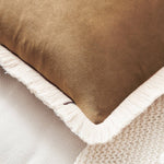 Nacazcol Pillows (each) - Brown/Caramel