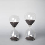 403 - Black Sand Glass Timer