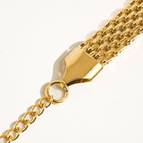 Caden 18K Gold Non-Tarnish Bold Chain Bracelet