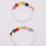 Big sis Lil sis best friends MAMA bracelet birthday gift
