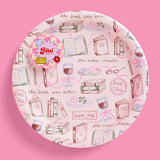 Book Club Plates | literary party, bookish, girls night