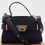 SOFT LEATHER FASHIONABLE COMMUTER HANDBAG