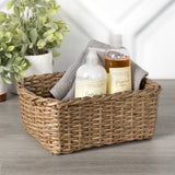 Rectangle Paper Storage Basket- Gray