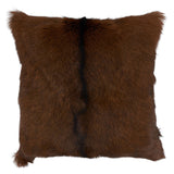 Goat Fur Pillow - Poly Filled